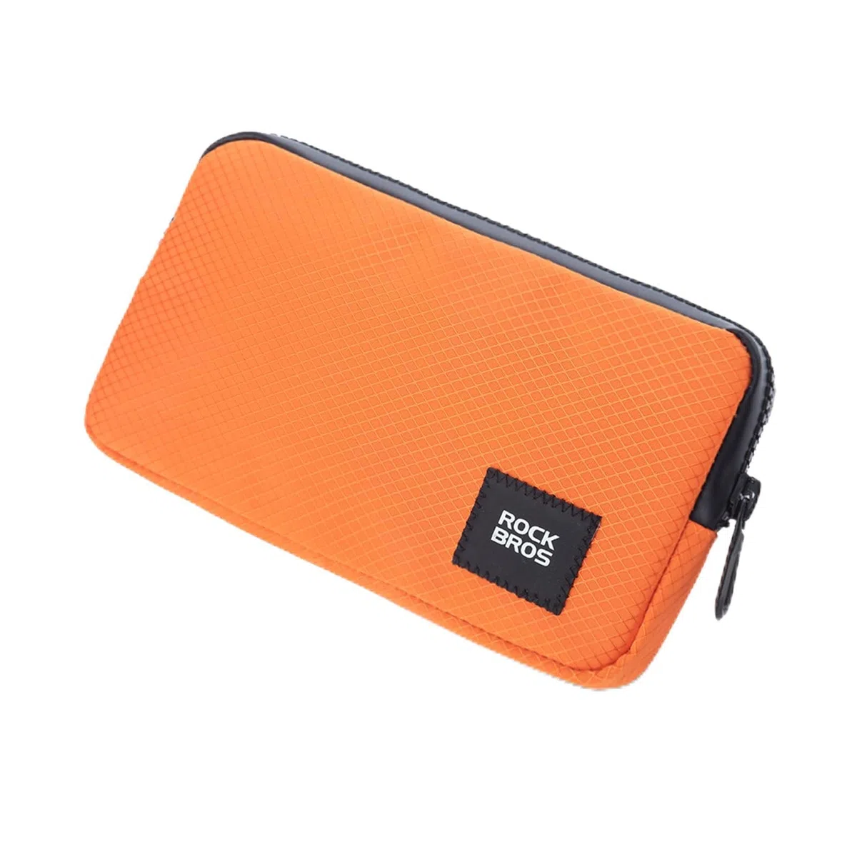 ROCKBROS Monedero Mujer, Cartera Tarjetero Llavero con Compartimentos, Monedero Cremallera para Hombre Pequeño y Ligero Bolso Móvil, 19,5 x 10,5 cm
