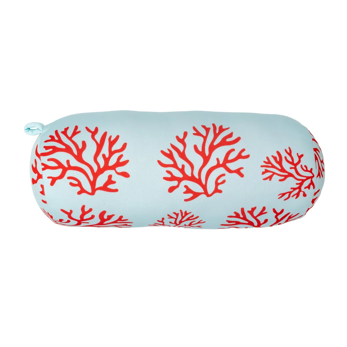 Fisura – Cojín de Playa. Almohada cilíndrica de 29 x 12 cm. Cojín de Relax Almohada de Viaje Original. Almohada de Camping de poliéster.