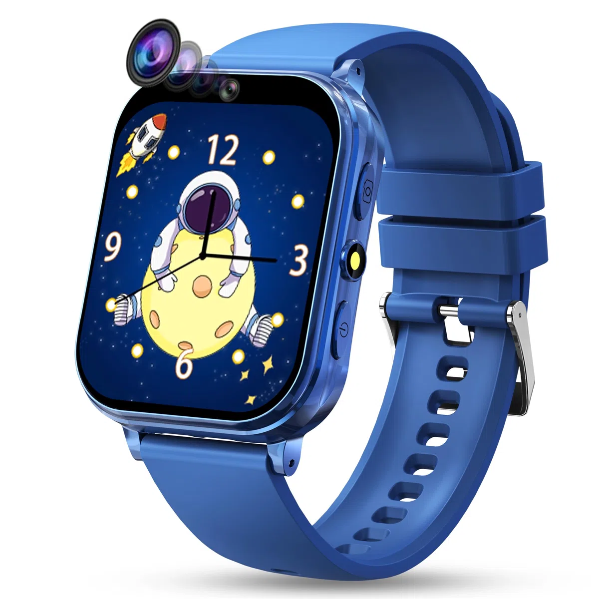 KALINCO Reloj Inteligente Niños, Reloj Niño con 31 Juegos, Smartwatch Hombre Mujer, Podómetro, Despertador, Modo Escuela, Cámara, Música, Linterna, Grabación,Regalos para Niños y Niñas 5+ años