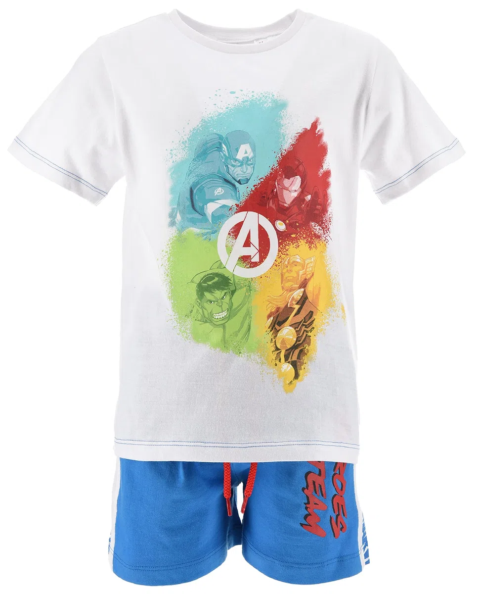 Marvel Avengers Niños Camiseta y Short