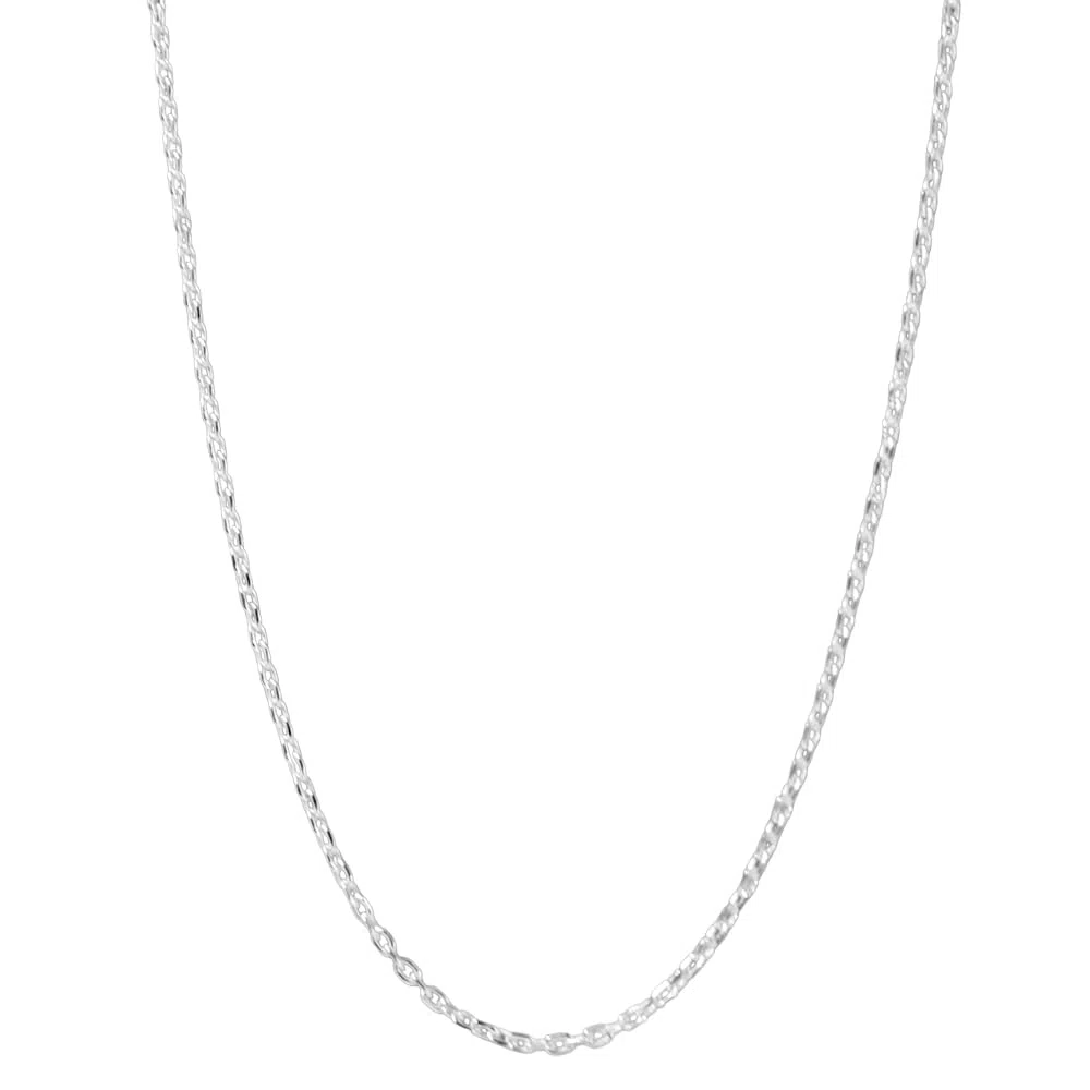 Passo Cadena plata mujer 925 - Gargantillas mujer de 45cm en plata de ley - Se envía en una caja de regalo, ideal como complemento regalos originales