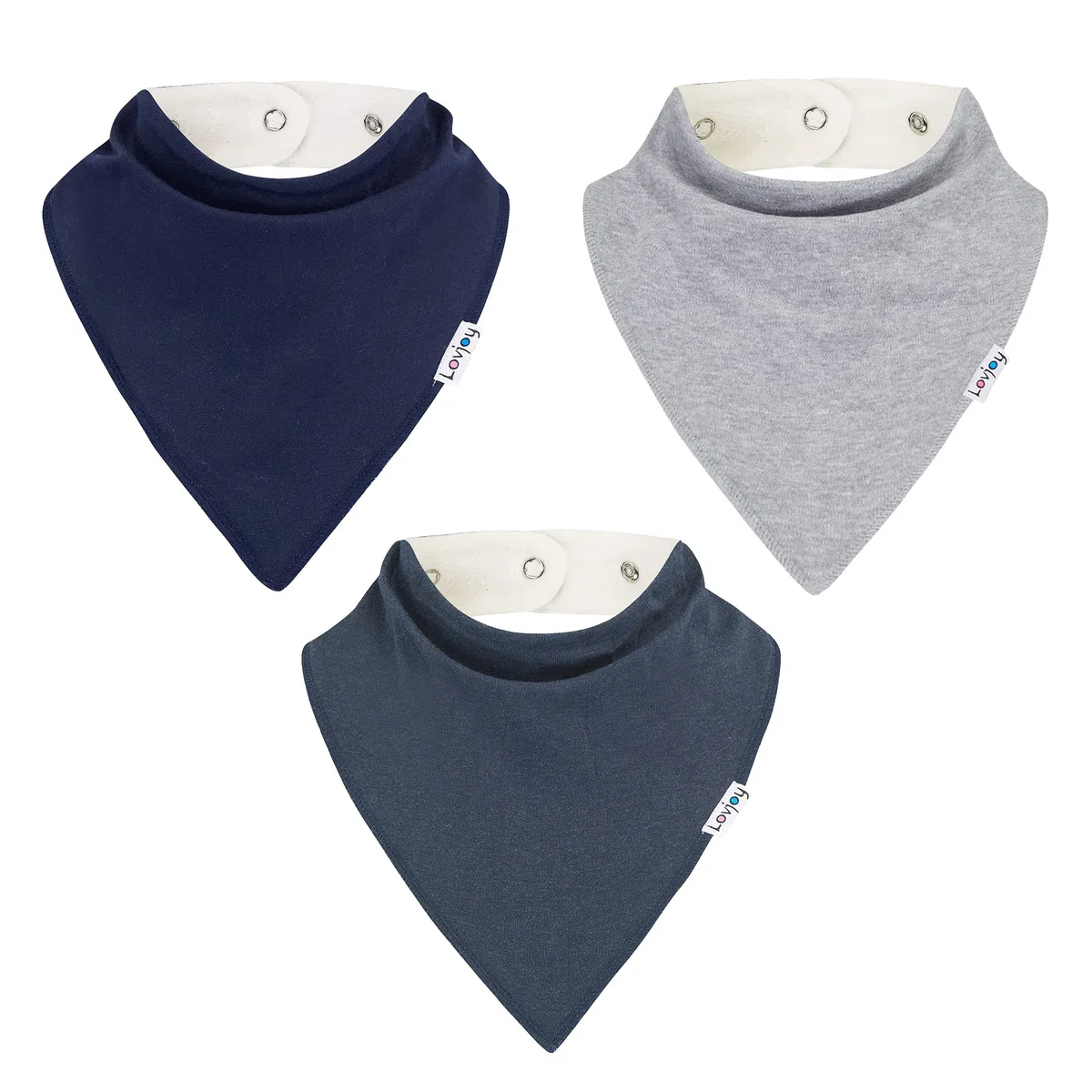 Baberos Pañoleta Grandes/para niños de 4 años en adelante, para adolescentes y adultos jóvenes/Superabsorbentes/Ajustable/Usos Multiples