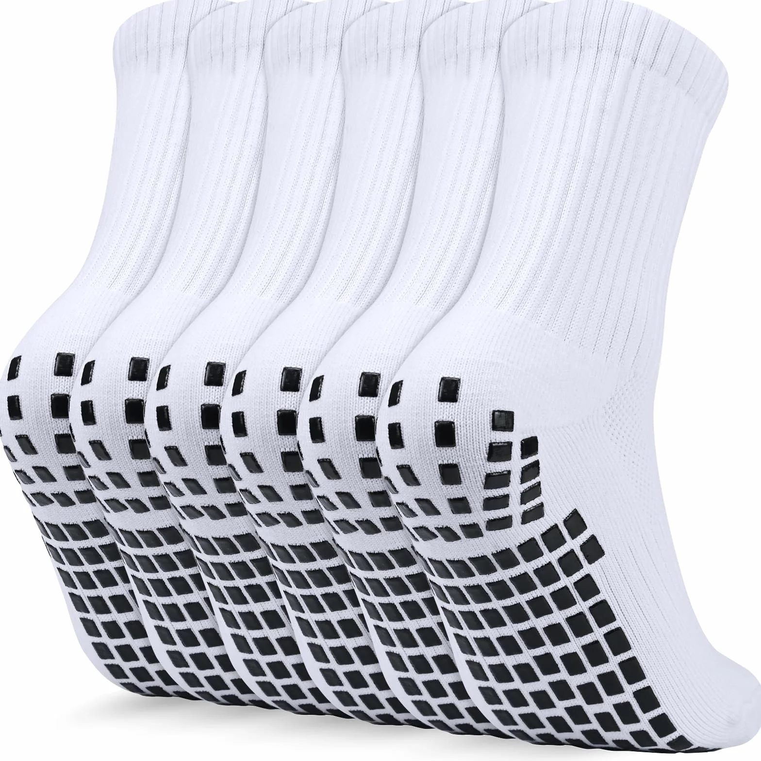 3 pares de calcetines de fútbol antideslizantes para niños, antideslizantes, calcetines deportivos, calcetines de fútbol para niños, tallas 31-34/35-38