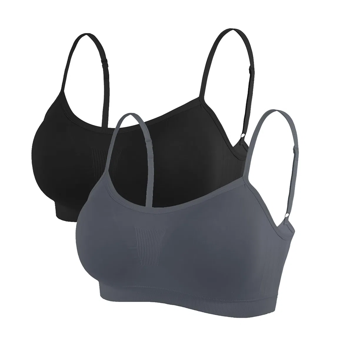 Litthing Sujetador cómodo de Estilo Deportivo sin Costuras 1/2/3 Piezas Sujetadore Deportivo Sexy Transpirable Confort Yoga Deportes de Yoga para Mujeres