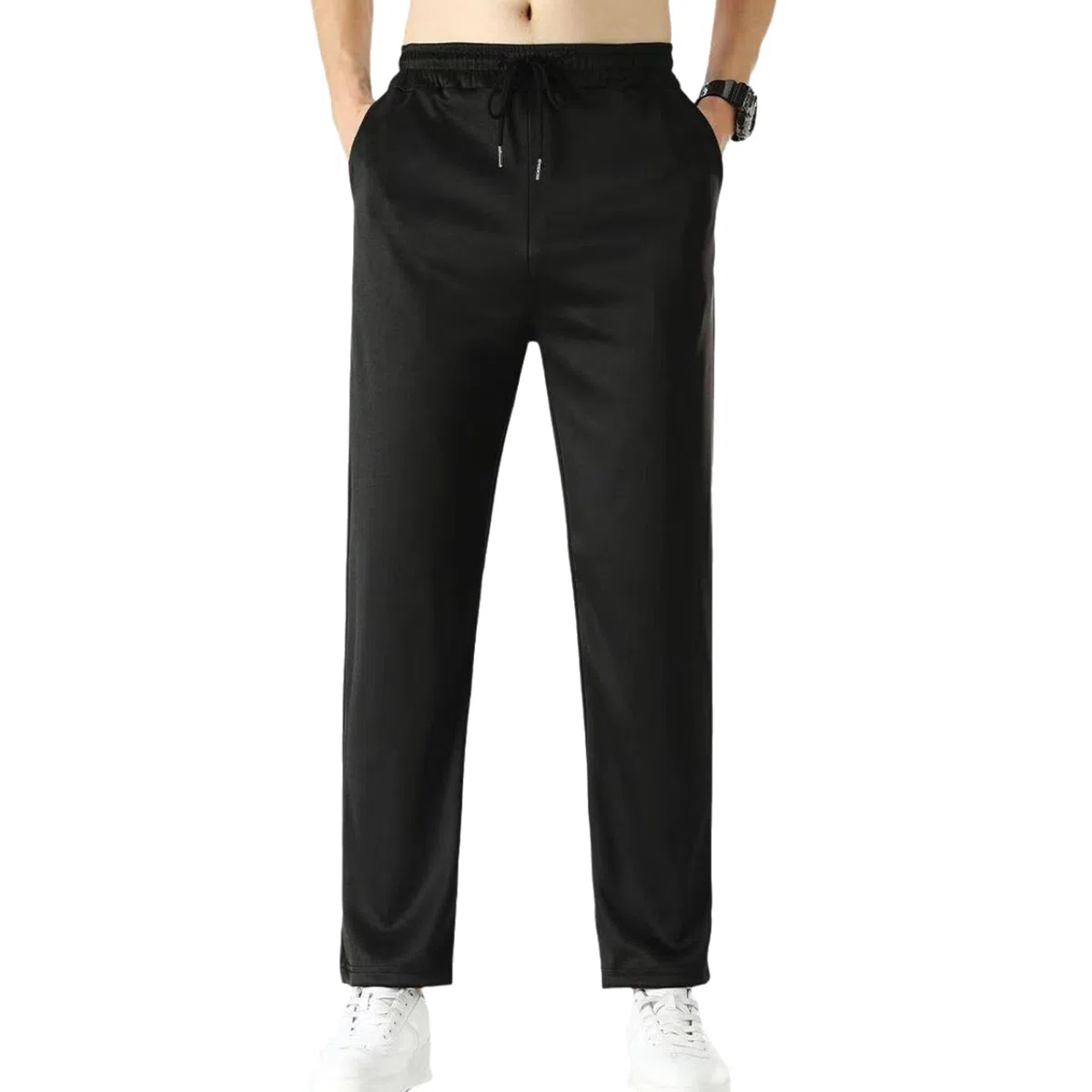Pantalones De Chefs con Bolsillos,Pantalones De Chefs para Hombre,Pantalones De Panaderos,Pantalones De Cocina Profesionales,Pantalones De Chefs Negros para Hombre