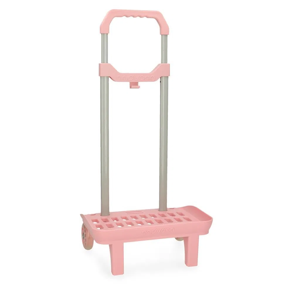 Movom Carro para Mochila Polipropileno Rosa