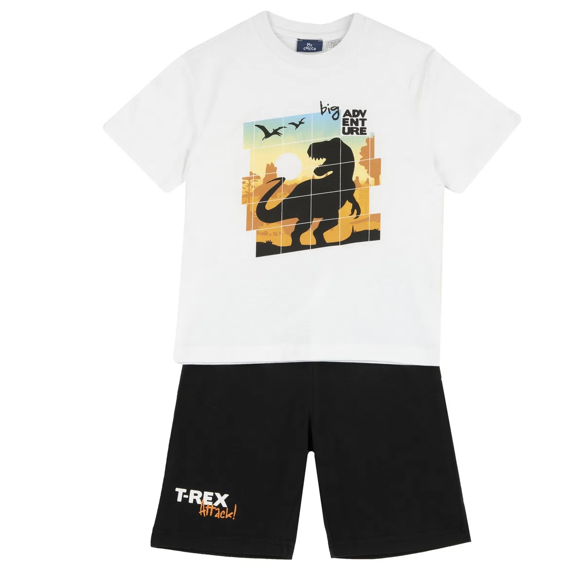 Chicco Completo T-shirt E Pantaloncino T-shirt and shorts Bebé-Niños (Pack de 1)
